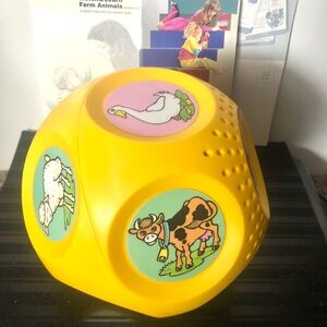 Texas Instruments Listen & Learn Sound Learning Farm Animals Rolling Ball New